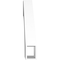 Ekena Millwork 3-in. W x 18-in. D x 18-in. H Westlake Architectural Grade PVC Knee Brace BRCP03X18X18WTL - alternate 4